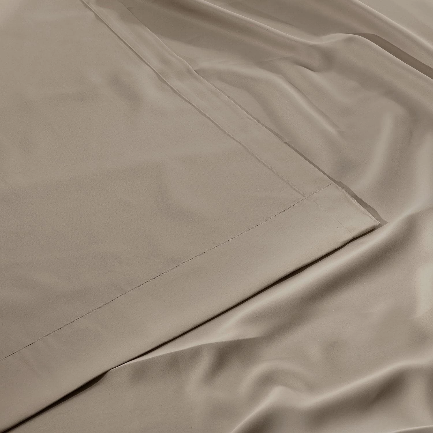 Classic Taupe Extra Wide Room Darkening Curtain 6 Classic Taupe Extra Wide Room Darkening Curtain - Image 4