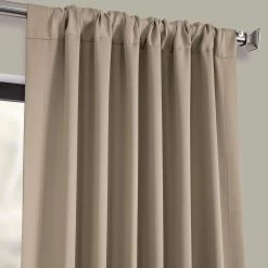 Classic Taupe Room Darkening Curtain -Chic Curtains Shop BOCH 151304 35640 1