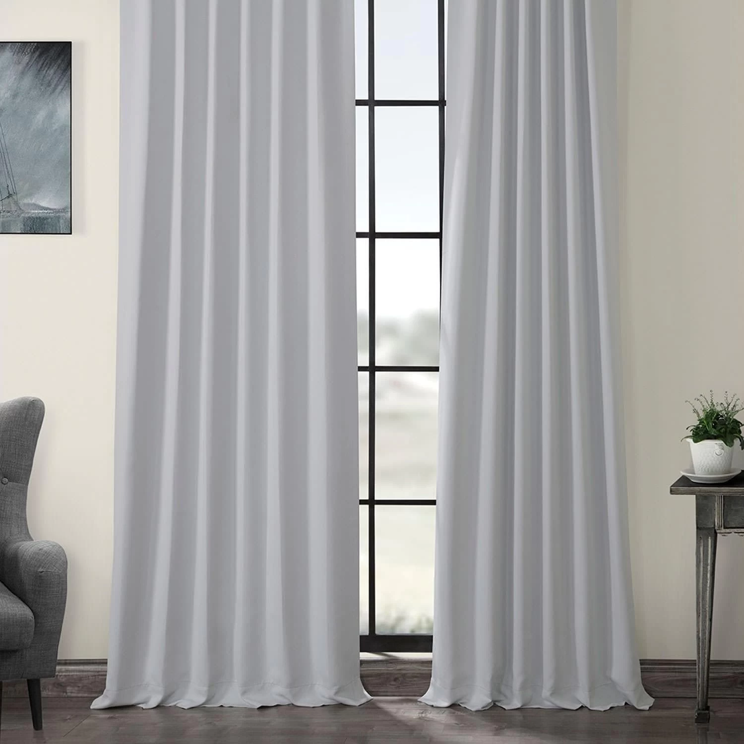 Arctic Grey Room Darkening Curtain 8 Arctic Grey Room Darkening Curtain - Image 6