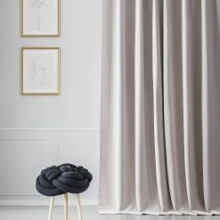 Alabaster Beige Room Darkening Curtain -Chic Curtains Shop BOCH 171113 45965 1