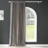 Neutral Grey Extra Wide Room Darkening Curtain -Chic Curtains Shop BOCH 174402 DW 23444