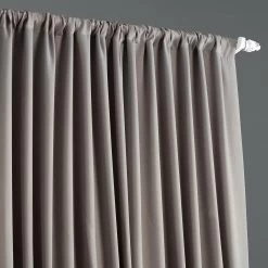 Neutral Grey Extra Wide Room Darkening Curtain -Chic Curtains Shop BOCH 174402 DW 23444 1