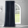 Navy Blue Extra Wide Room Darkening Curtain -Chic Curtains Shop BOCH 193810 DW 35209