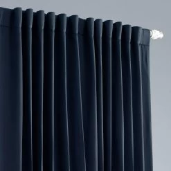 Navy Blue Extra Wide Room Darkening Curtain -Chic Curtains Shop BOCH 193810 DW 35209 2