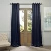 Navy Blue Grommet Room Darkening Curtain 1 Navy Blue Grommet Room Darkening Curtain -Chic Curtains Shop BOCH 193810 GR 15131
