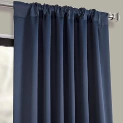 Nocturne Blue Room Darkening Curtain -Chic Curtains Shop BOCH 194033 35644 1