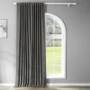 Anthracite Grey Extra Wide Room Darkening Curtain -Chic Curtains Shop BOCH 201403 DW 23448