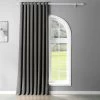 Anthracite Grey Extra Wide Grommet Room Darkening Curtain -Chic Curtains Shop BOCH 201403 GRDW 23458