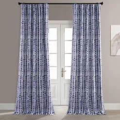 Gumdrop Blueberry Room Darkening Curtain