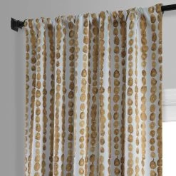 Gumdrop Honey Gold Room Darkening Curtain -Chic Curtains Shop BOCH HKC210610B 83597 3