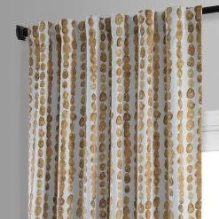 Gumdrop Honey Gold Room Darkening Curtain -Chic Curtains Shop BOCH HKC210610B 83597 4