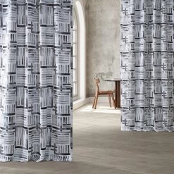 Hashtag Basic Black Room Darkening Curtain -Chic Curtains Shop BOCH HKC21064A 83587