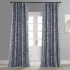 Matchstick Charcoal Black Room Darkening Curtain 1 Matchstick Charcoal Black Room Darkening Curtain -Chic Curtains Shop BOCH HKC21066A 83591 1