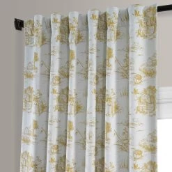 Conte Raw Sienna Room Darkening Curtain -Chic Curtains Shop BOCH HKC21068 83594 4