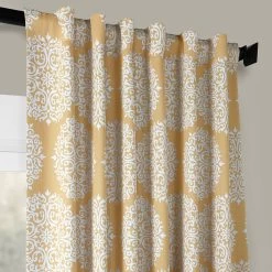 Meridian Gold Room Darkening Curtain -Chic Curtains Shop BOCH KC109B 41628 3