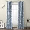 Tea Time China Blue Grommet Room Darkening Curtain -Chic Curtains Shop BOCH KC16072 GR 56343
