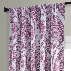 Tea Time Cranberry Room Darkening Curtain 11 Tea Time Cranberry Room Darkening Curtain -Chic Curtains Shop BOCH KC16072F 83579 3