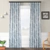 Tea Time China Blue Room Darkening Curtain