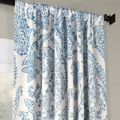 Tea Time China Blue Room Darkening Curtain 11 Tea Time China Blue Room Darkening Curtain -Chic Curtains Shop BOCH KC16072 36731 1