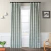 Casablanca Teal Room Darkening Curtain 1 Casablanca Teal Room Darkening Curtain -Chic Curtains Shop BOCH KC26 15108