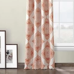 Henna Grommet Room Darkening Curtain -Chic Curtains Shop BOCH KC27 GR 56344 2