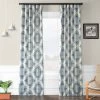 Henna Blue Room Darkening Curtain -Chic Curtains Shop BOCH KC27C 25742
