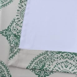 Henna Clover Room Darkening Curtain 12 Henna Clover Room Darkening Curtain -Chic Curtains Shop BOCH KC27D lining view