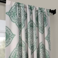 Henna Clover Room Darkening Curtain 11 Henna Clover Room Darkening Curtain -Chic Curtains Shop BOCH KC27D 49492 2
