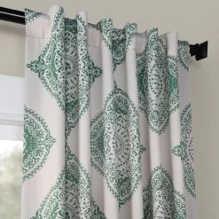 Henna Clover Room Darkening Curtain 10 Henna Clover Room Darkening Curtain -Chic Curtains Shop BOCH KC27D 49492 3