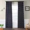 Seville Navy Room Darkening Curtain -Chic Curtains Shop BOCH KC40F 35130
