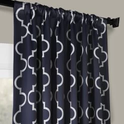 Seville Navy Room Darkening Curtain 11 Seville Navy Room Darkening Curtain -Chic Curtains Shop BOCH KC40F 35130 1