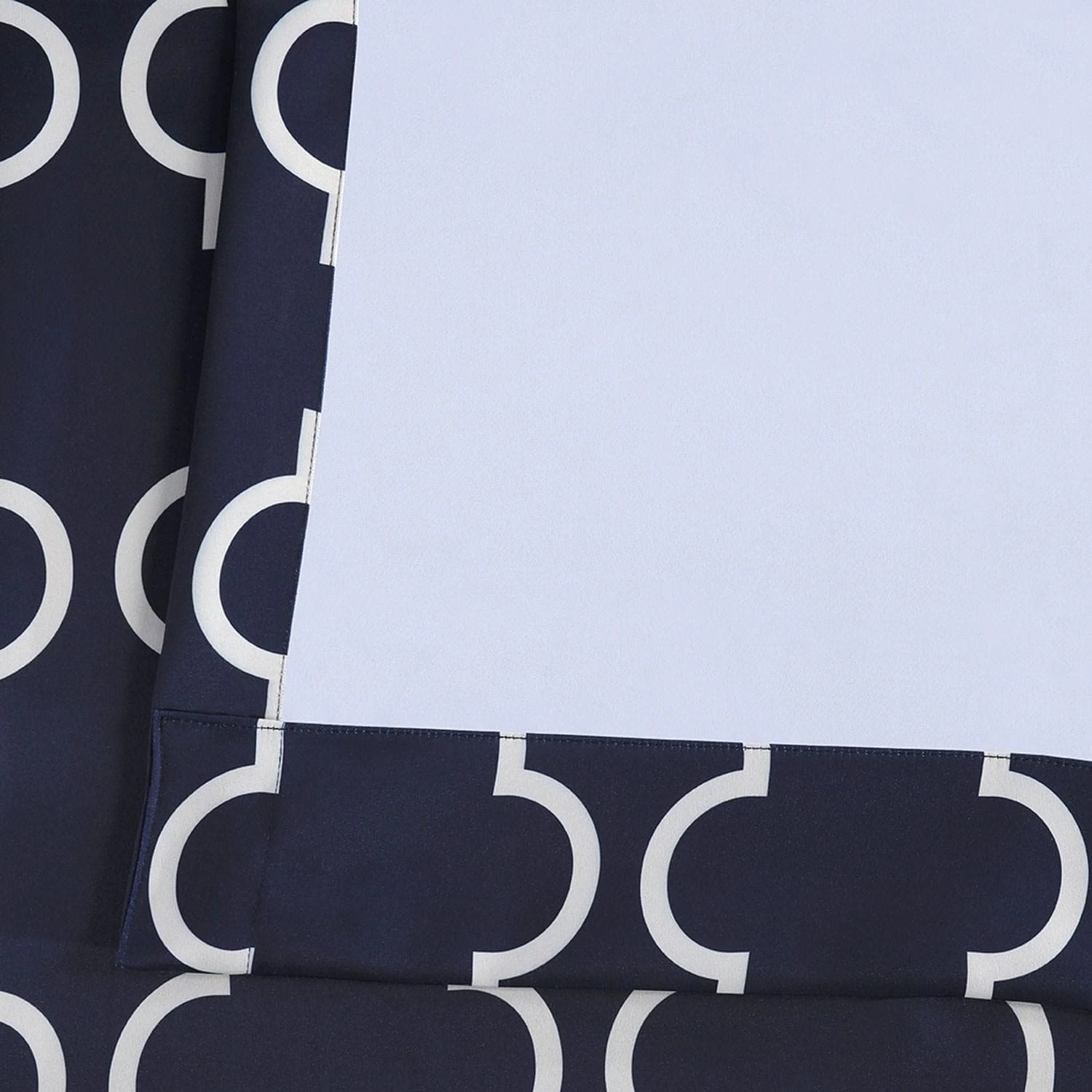 Seville Navy Room Darkening Curtain 7 Seville Navy Room Darkening Curtain - Image 5