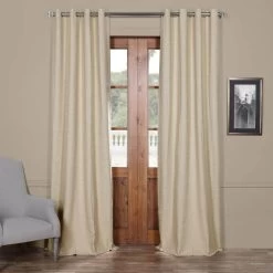 Candlelight Grommet Textured Bellino Room Darkening Curtain