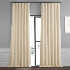 Candlelight Textured Bellino Room Darkening Curtain