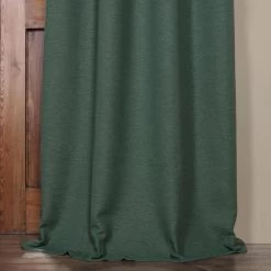 Jadite Grommet Textured Bellino Room Darkening Curtain -Chic Curtains Shop BOCH PL1605 GR 25945 3