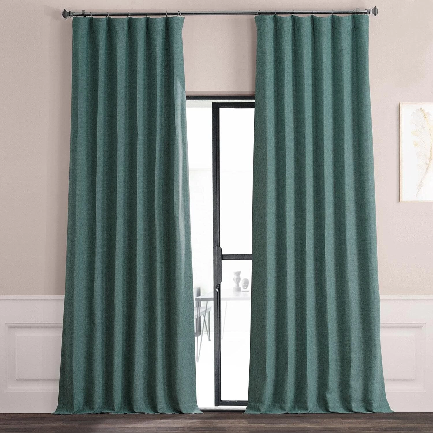 Jadite Textured Bellino Room Darkening Curtain 3 Jadite Textured Bellino Room Darkening Curtain
