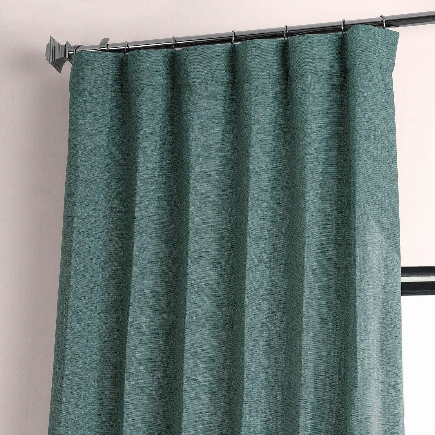 Jadite Textured Bellino Room Darkening Curtain 4 Jadite Textured Bellino Room Darkening Curtain - Image 2