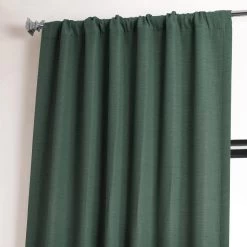 Pine Forest Textured Bellino Room Darkening Curtain -Chic Curtains Shop BOCH PL1806 49012 3