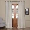 Oat Cream Grommet Textured Bellino Room Darkening Curtain