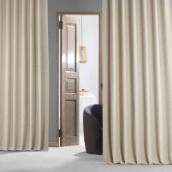 Oat Cream Textured Bellino Room Darkening Curtain 13 Oat Cream Textured Bellino Room Darkening Curtain -Chic Curtains Shop BOCH PL4201 15170 1