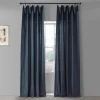 Studio Blue Classic Cotton Curtain Pair (2 Panels) -Chic Curtains Shop CCSH 2005 68812