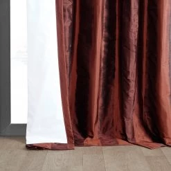 Saltaana Red Striped Silk Curtain 11 Saltaana Red Striped Silk Curtain -Chic Curtains Shop DS MRJSTK5006 98114 4