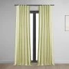 Aamani Green Yellow Striped Silk Curtain 1 Aamani Green Yellow Striped Silk Curtain -Chic Curtains Shop DS MRJSTK5041 98122