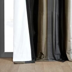 Manna Multi Striped Silk Curtain -Chic Curtains Shop DS MRJSTK5050 98124 4