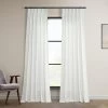 Prime White French Pleat Dune Textured Cotton Curtain -Chic Curtains Shop DTCC 20801 FP 98278