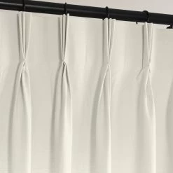 Supreme Cream French Pleat Dune Textured Cotton Curtain 10 Supreme Cream French Pleat Dune Textured Cotton Curtain -Chic Curtains Shop DTCC 20802 FP 98279 2