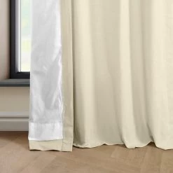 Fable Beige French Pleat Dune Textured Cotton Curtain -Chic Curtains Shop DTCC 20803 FP 98280 4