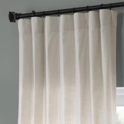 Fable Beige Dune Textured Cotton Curtain Pair (2 Panels) -Chic Curtains Shop DTCC 20803 74963 2