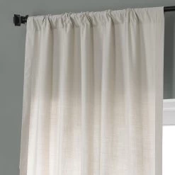 Fable Beige Dune Textured Cotton Curtain Pair (2 Panels) -Chic Curtains Shop DTCC 20803 74963 3