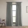 Dark Grey French Pleat Dune Textured Cotton Curtain 2 Dark Grey French Pleat Dune Textured Cotton Curtain -Chic Curtains Shop DTCC 21111 FP 98283
